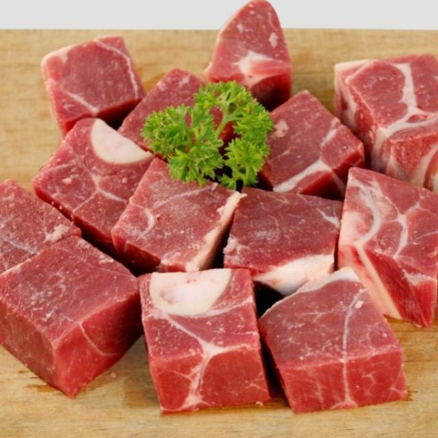 Premium Australia MX Mutton Bone-In Cubed 2" 500g-1Kg± Frozen Halal