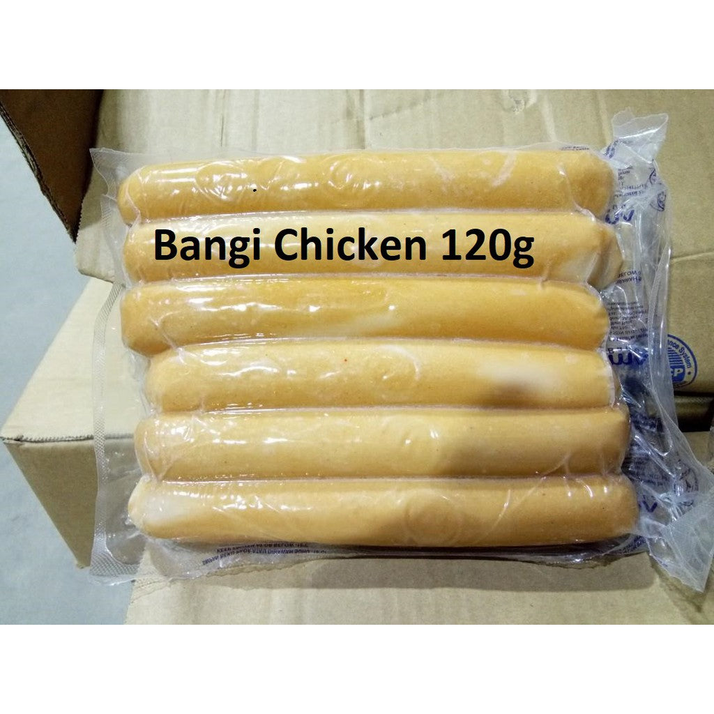 PrimaBaguz Bangi Jumbo Chicken Sausage – Halal Frozen Sosej Ayam Premium