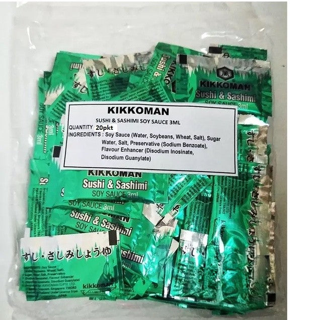 Kikkoman Premium Mini Shoyu Soy Sauce Sachet | Sushi & Sashimi