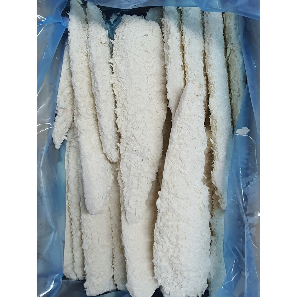 Pacific West Premium Crumbed Fish Fillet 4.8kg (120g x ~40pc) | Frozen Halal