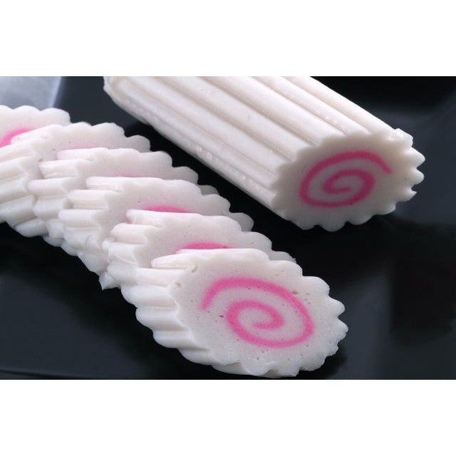 Premium Narutomaki 150g | Frozen Ramen Fishcake | Pink & White Surimi