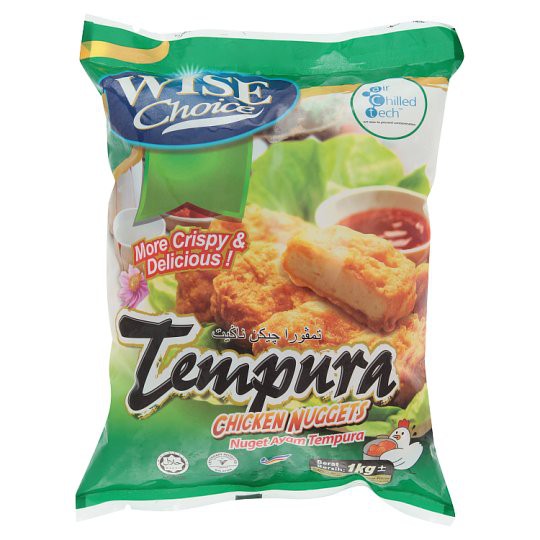 Wise Choice Premium Tempura Chicken Nuggets 1Kg | Halal Frozen