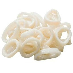 Premium IQF Squid Ring Clean No Skin 1kg | Frozen Halal
