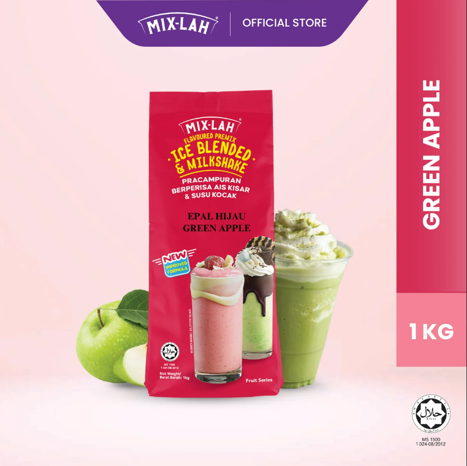 GFB MIX-LAH Serbuk Minuman Ice Blended Milkshake Powder 1Kg