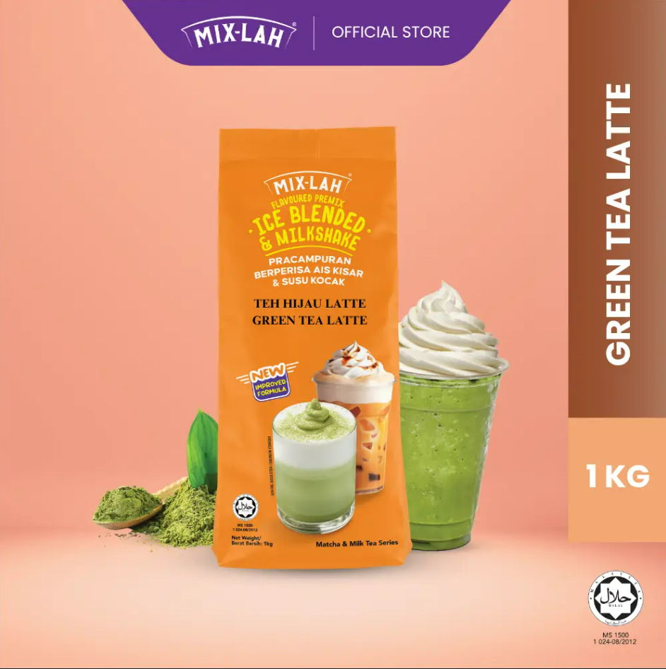 GFB MIX-LAH Serbuk Minuman Ice Blended Milkshake Powder 1Kg