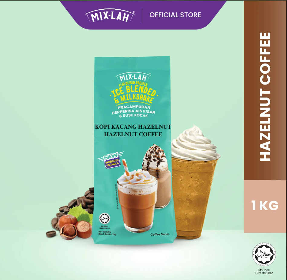 GFB MIX-LAH Serbuk Minuman Ice Blended Milkshake Powder 1Kg