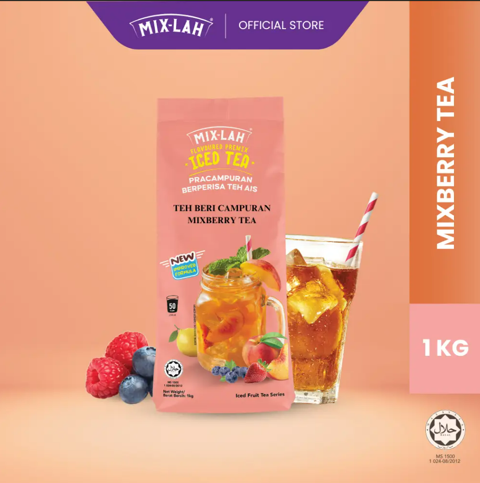 GFB MIX-LAH Serbuk Minuman Ice Blended Milkshake Powder 1Kg