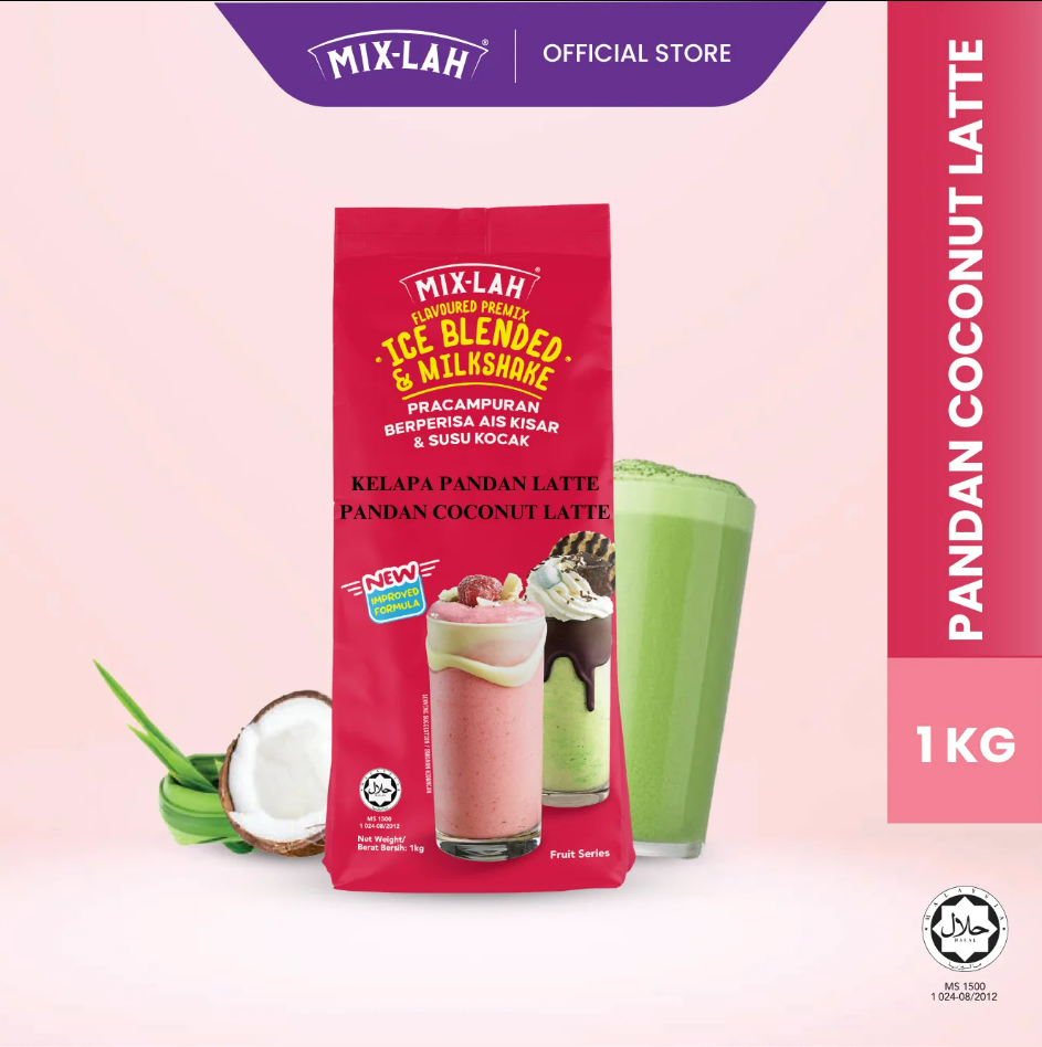 GFB MIX-LAH Serbuk Minuman Ice Blended Milkshake Powder 1Kg