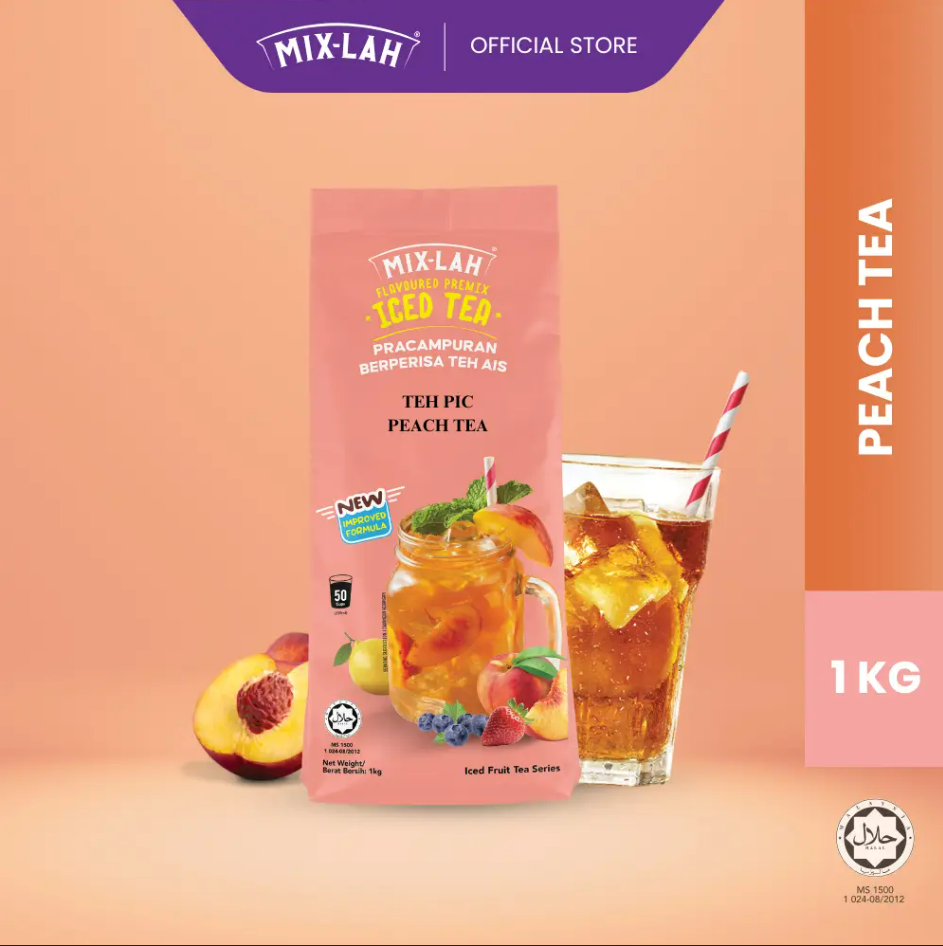 GFB MIX-LAH Serbuk Minuman Ice Blended Milkshake Powder 1Kg