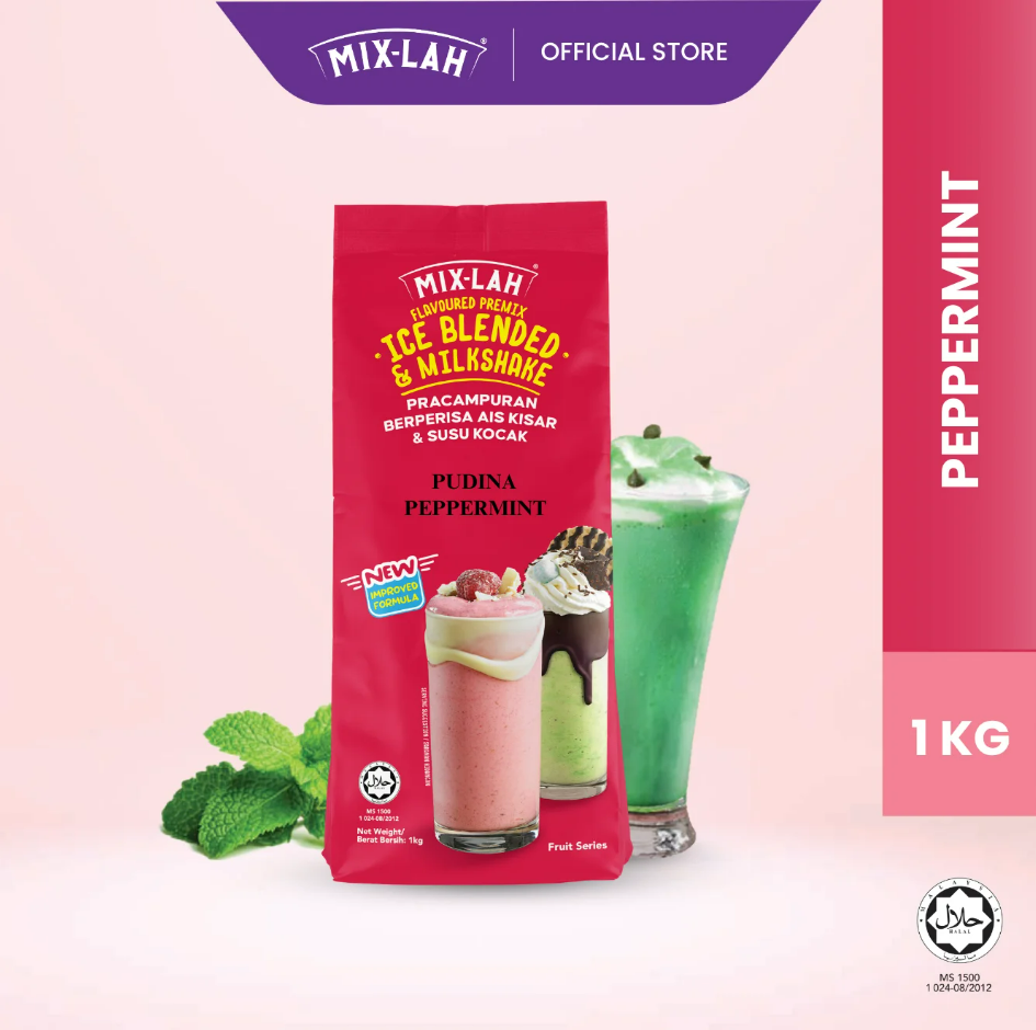 GFB MIX-LAH Serbuk Minuman Ice Blended Milkshake Powder 1Kg