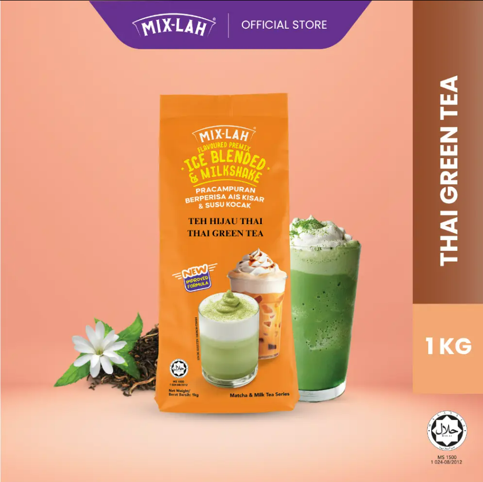 GFB MIX-LAH Serbuk Minuman Ice Blended Milkshake Powder 1Kg