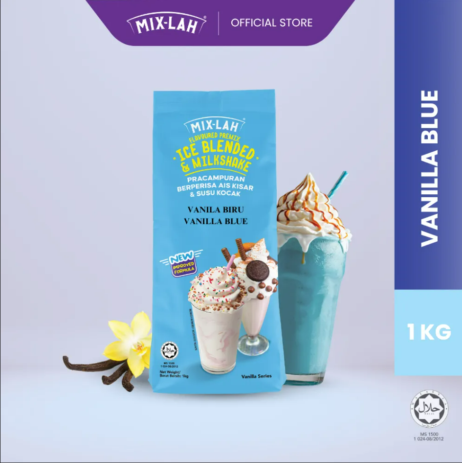 GFB MIX-LAH Serbuk Minuman Ice Blended Milkshake Powder 1Kg