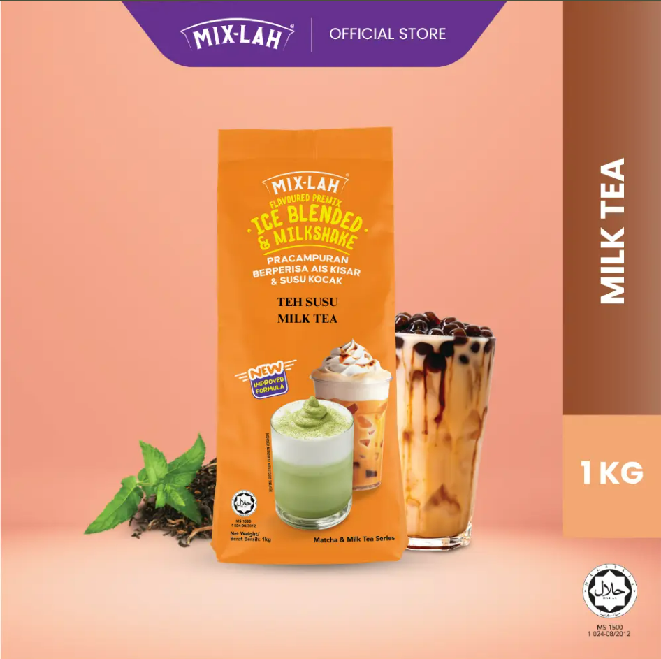GFB MIX-LAH Serbuk Minuman Ice Blended Milkshake Powder 1Kg