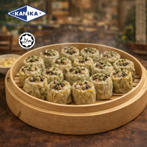 Kanika Premium Mushroom Dumpling 15 PCS 375GM (+-) Frozen Halal Dim Sum
