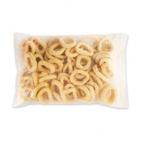 Pacific West Premium Tempura Natural Calamari Squid Ring 1kg | Frozen Halal