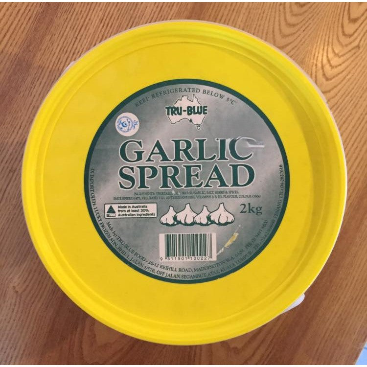 Premium Tru-Blue Garlic Butter Spread 2Kg Halal