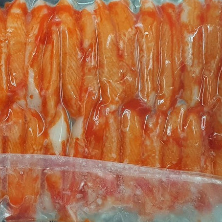 Premium Snow Crab Leg Meat 500g Frozen Imitation Crab Claw Meat