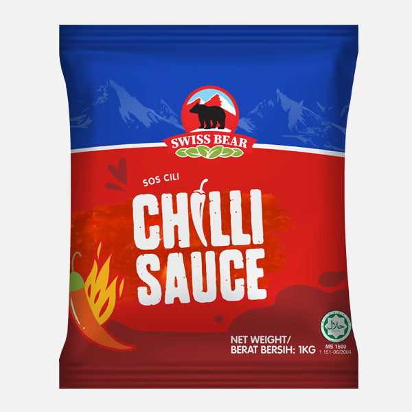 Swiss Bear Sauce 1kg (Sos Cili / Tomato)