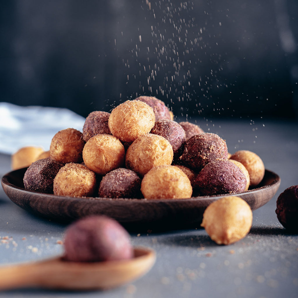McCain Mixed Coloured QQ Sweet Potato Balls 600g (60pc) – Halal Frozen | Bebola Ubi Keledek Manis