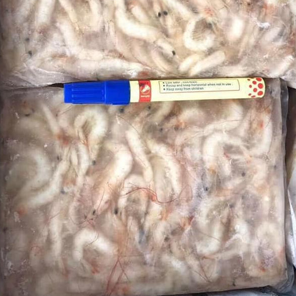 Premium Ko Ebi Thelly Shrimp 1kg | Frozen Small White Prawn