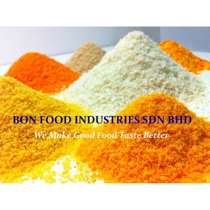 Premium Halal Bon Chef Breadcrumbs White JK400 / Golden Red CK377 Japanese 1Kg / 10Kg