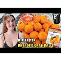 Fusipim Premium Breaded Crab Ball 1Kg Frozen Halal Bebola Ketam Bersalut