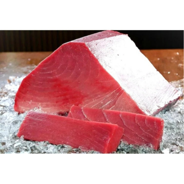 Premium Sashimi Grade Yellowfin Tuna Fillet (Maguro) 600g± Frozen Sliced