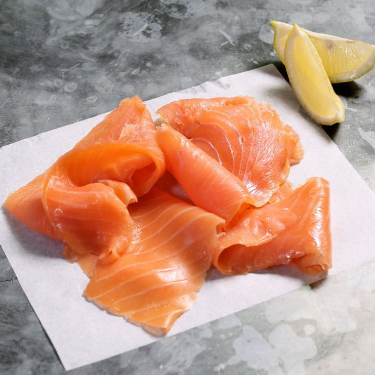Bonfisken Premium Norway Smoked Salmon Fillet Pre-Sliced 1kg± | Frozen Halal
