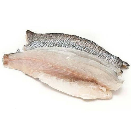 500g± Premium Ikan Siakap Barramundi Sea Bass Fish Fillet (1pc) Frozen