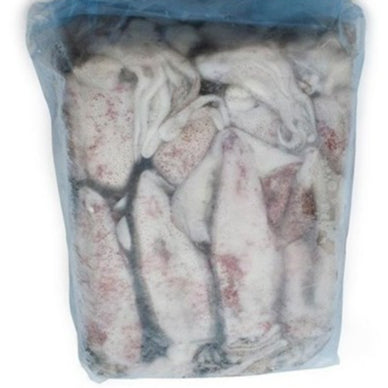 2Kg Premium Frozen Squid Uncleaned Sotong Besar (Size 3/6, 8-12 pcs)