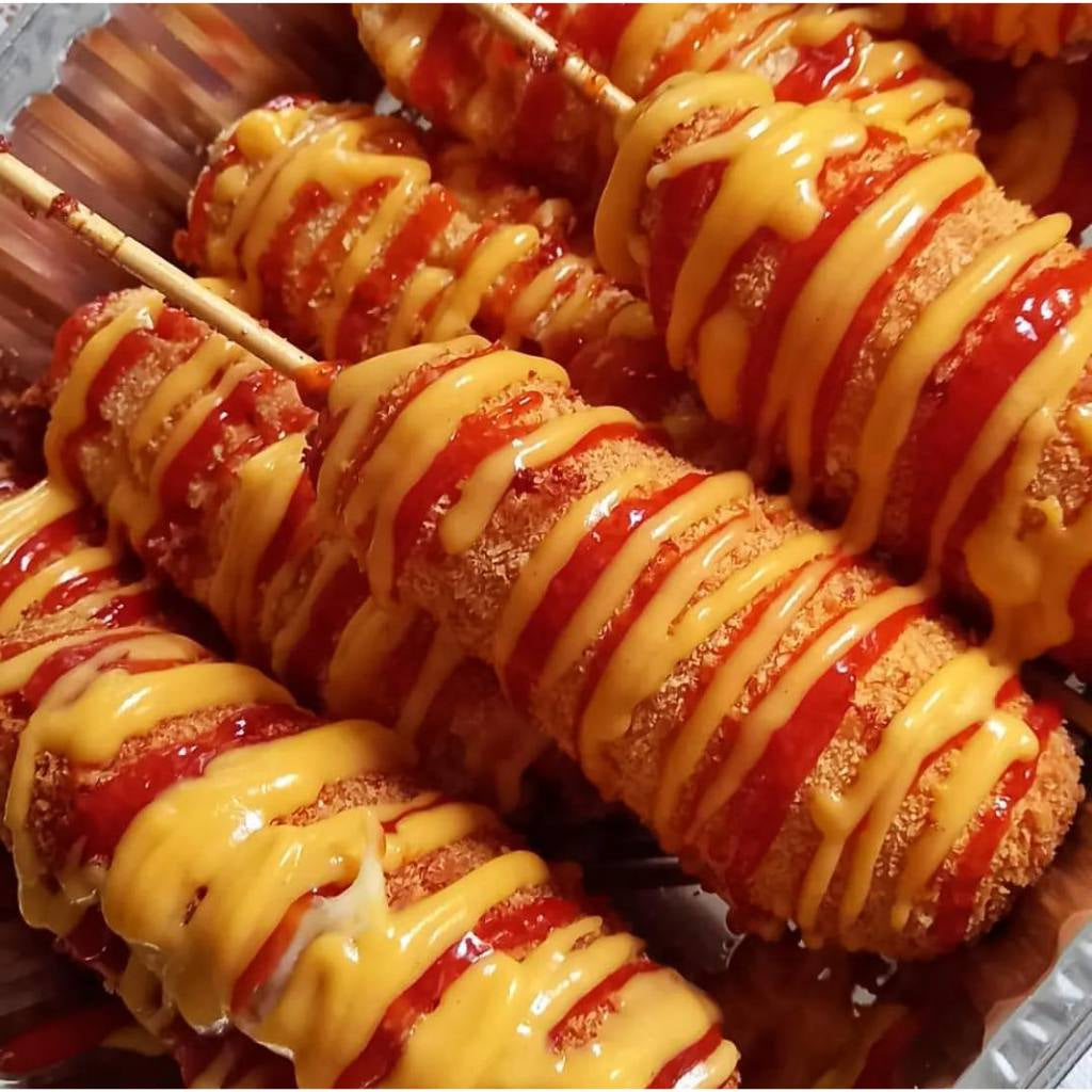 Prima Premium Halal Crispy Corn Sausage 70g x 9pc (630g) Frozen