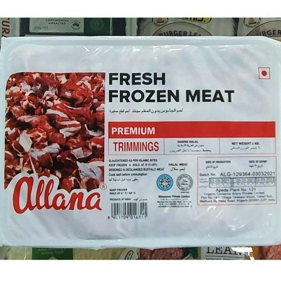 Premium Imported Beef Trimming 6kg (6 x 1kg packs) Frozen | Halal | India