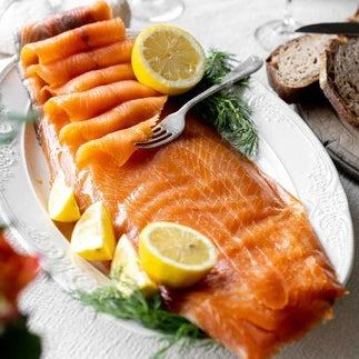 Bonfisken Premium Norway Smoked Salmon Fillet Pre-Sliced 1kg± | Frozen Halal