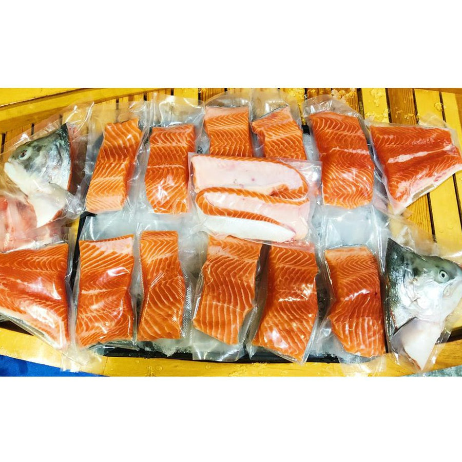4.5Kg± Premium Fresh Air-Flown Norway Salmon Trout Fillet – Sashimi Grade | Boneless | No Radiation