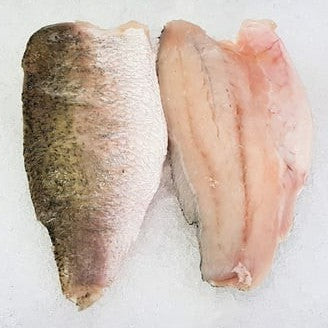 500g± Premium Ikan Siakap Barramundi Sea Bass Fish Fillet (1pc) Frozen
