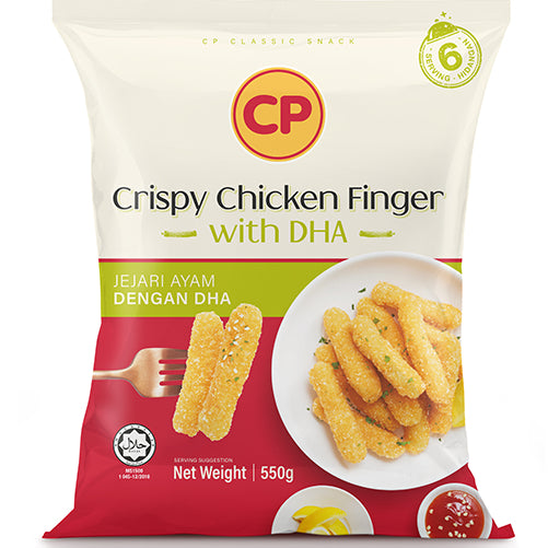 CP Premium Crispy Chicken Finger 700g | Jejari Ayam | Halal Frozen