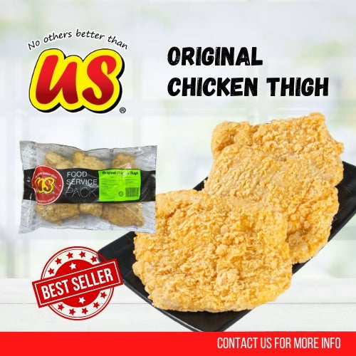 US Premium Spicy Chicken Thigh 8pc 1kg Frozen Halal