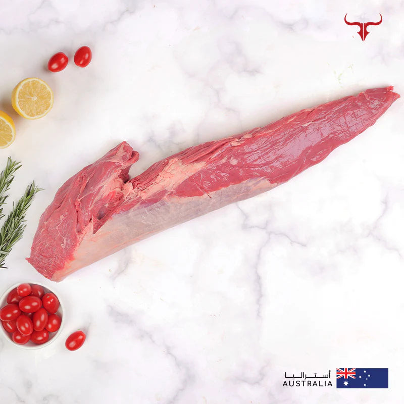 Premium Imported Beef Tenderloin 2kg± Frozen | Halal | Daging Batang Pinang | Australia / NZ / Brazil / India