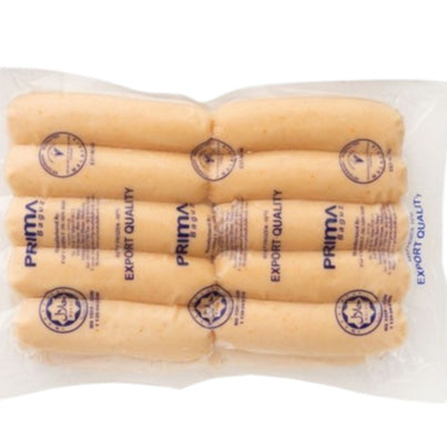 PrimaBaguz Premium Breakfast Sausage 30g – 20 pcs per pack Halal Frozen Sosej