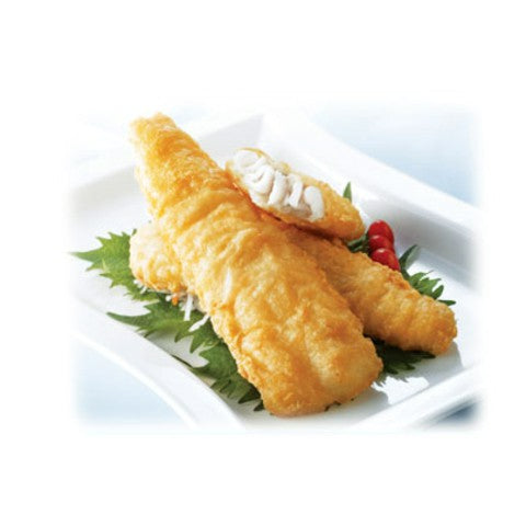 Pacific West Premium Tempura Pollock Fish Fillet Frozen Halal (65g / 85g / 115g / 145g)