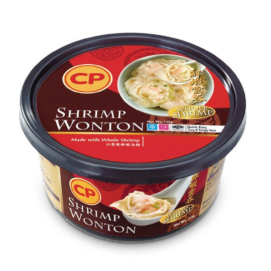 CP Premium Cooked Shrimp Wonton Soup 145g (5pc) | Wanton Halal Frozen