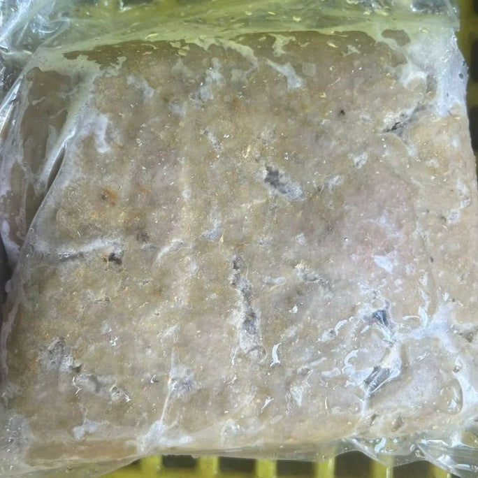 Premium Fresh Frozen Tenggiri (Spanish Mackerel) Fish Meat Paste 1kg± Pure 100%