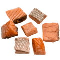 250g-1Kg± Premium Frozen Boneless Salmon Cube | Halal | Baby-Safe | Chile Trout Atlantic Norway Cubed Cut