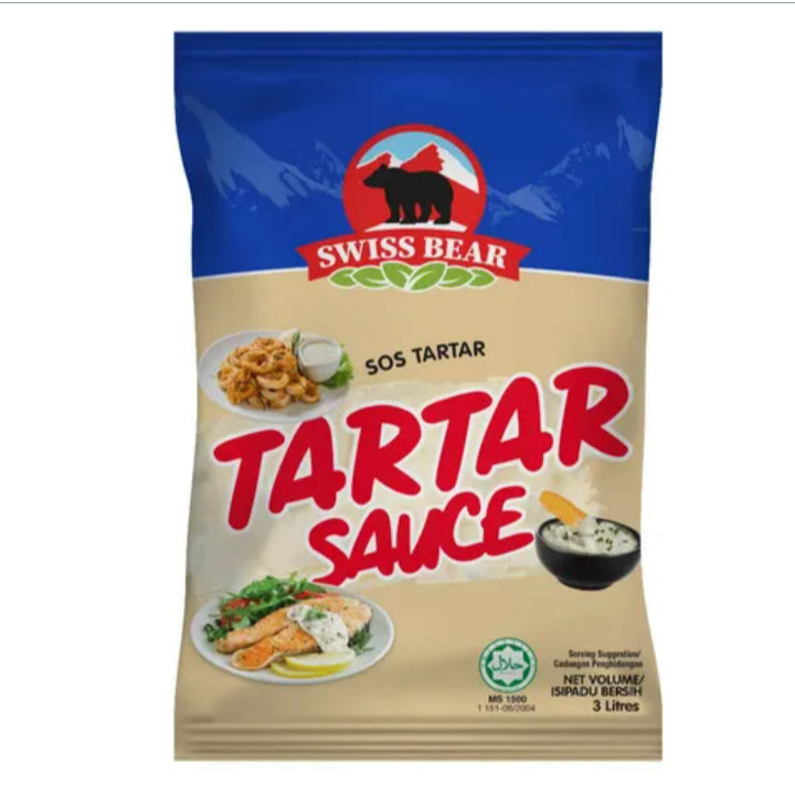 Swiss Bear Tartar Sauce 3KG – Premium Halal
