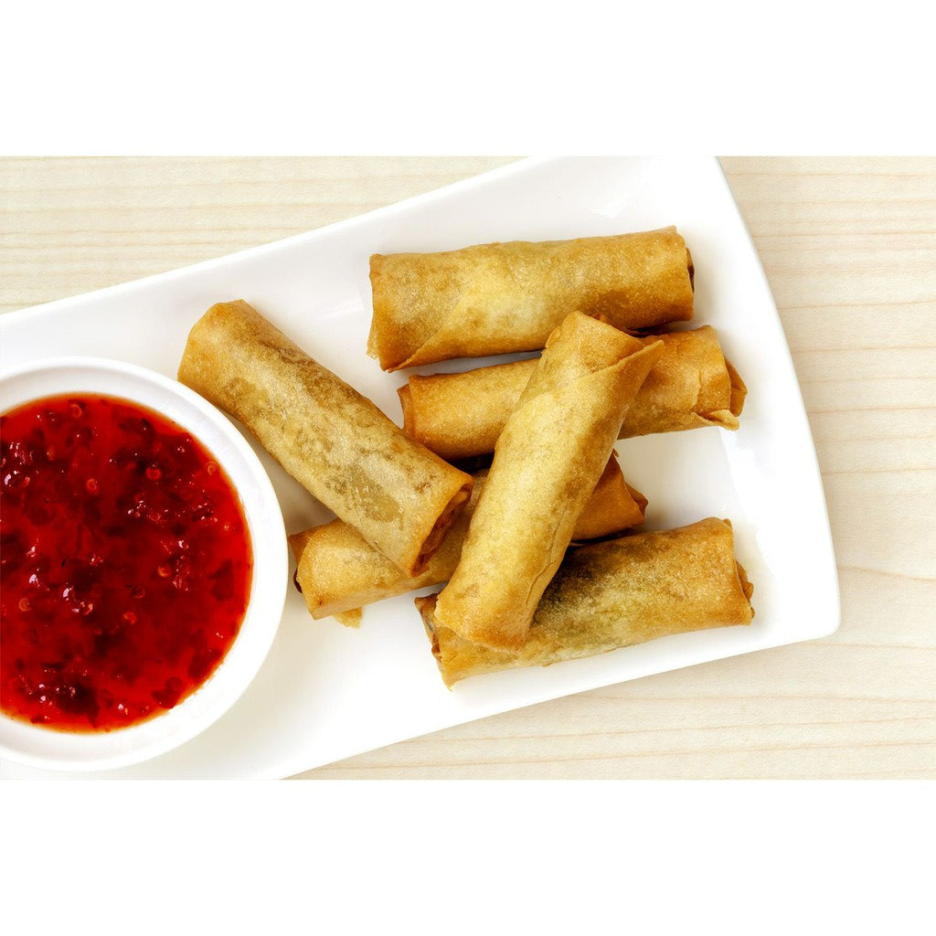 HF Premium Vegetable Spring Roll 25GM x 100 PCS 2.5KG Frozen Halal Vegetarian