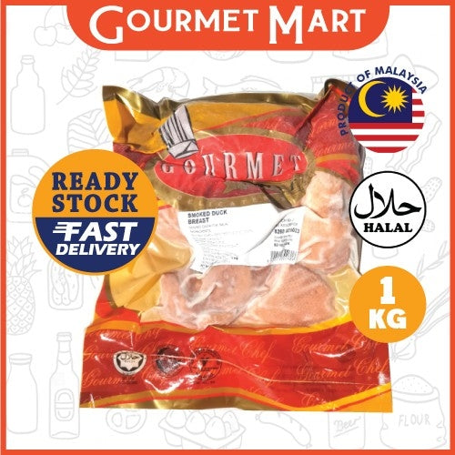 Premium Smoked Duck Breast 1kg 5pcs | Gourmet Chef Halal