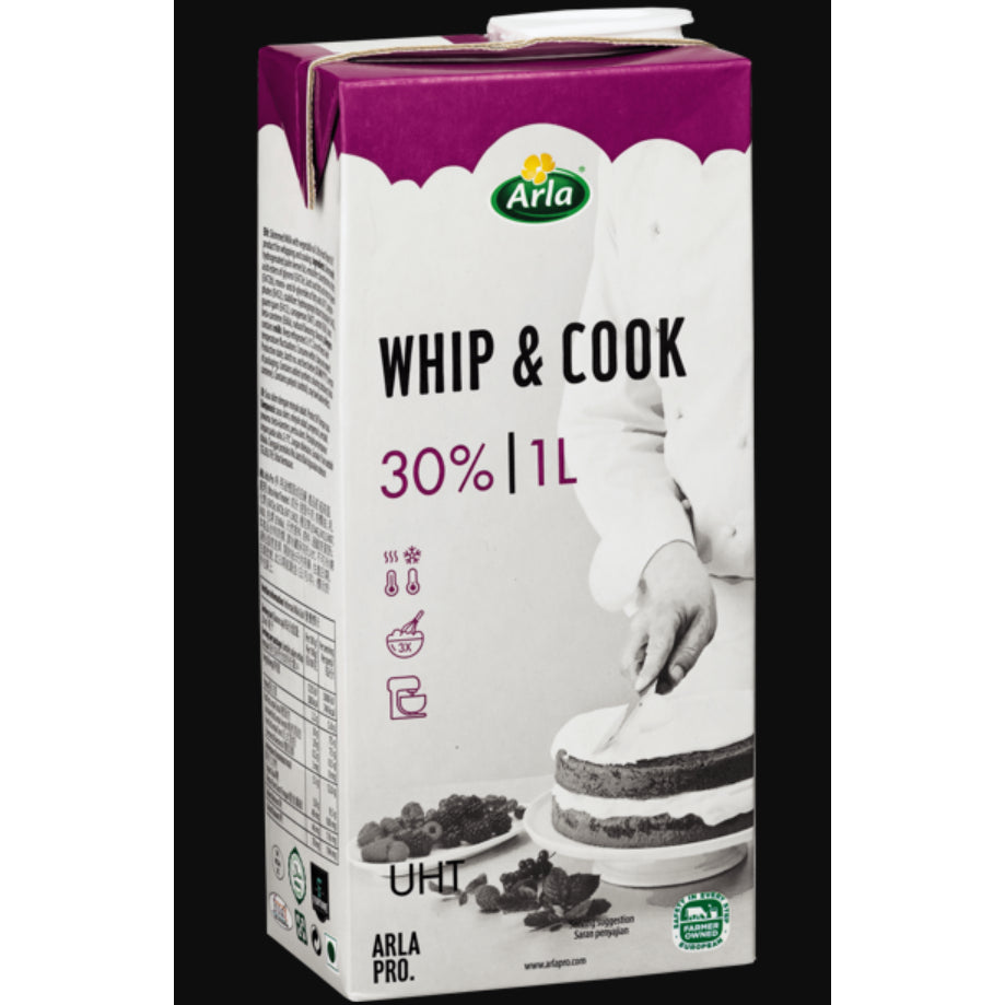 Arla Pro Premium Whip & Cook Cream 1L Cooking & Whipping Cream Halal