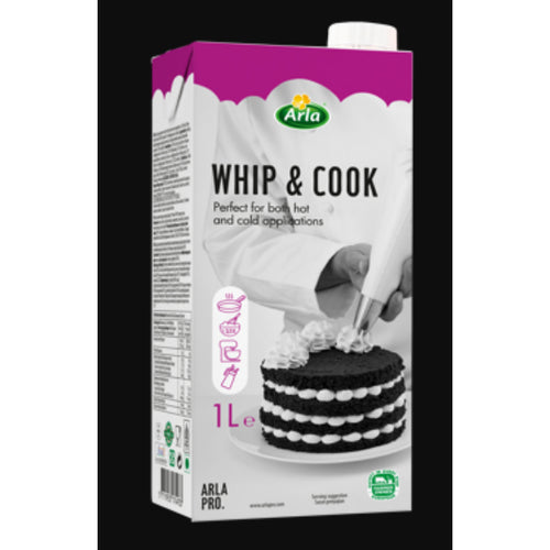 Arla Pro Premium Whip & Cook Cream 1L Cooking & Whipping Cream Halal