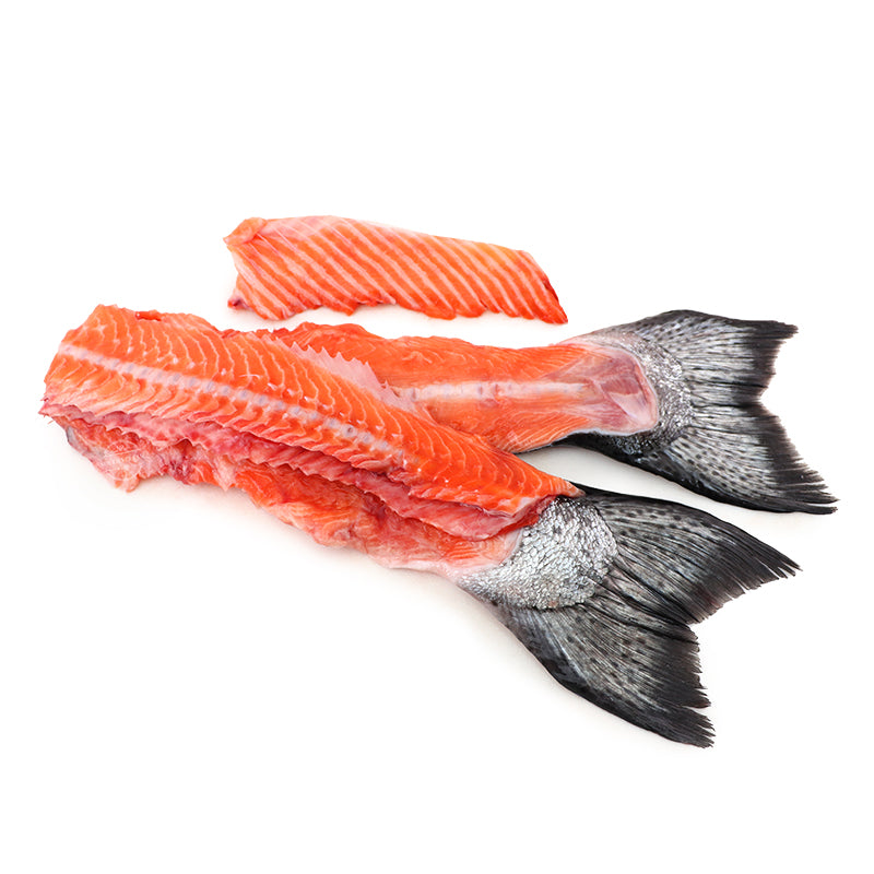 Premium Norway Salmon Tail Frozen 300g± Halal