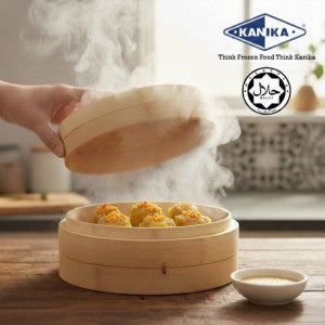 Kanika Premium Salted Egg Dumpling 15 PCS 375GM (+-) Frozen Halal Dim Sum